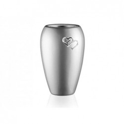 Vaso Irina Inox Cm.20 Cuore...