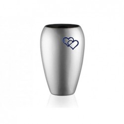 Vaso Irina Inox Cm.20 Cuore...