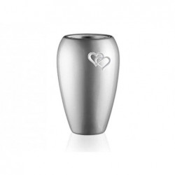 Vaso Irina Inox Cm.20 Cuore...