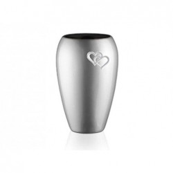 Vaso Irina Inox Cm.20 Cuore...