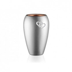 Vaso Irina Inox Cm.20 Cuore...